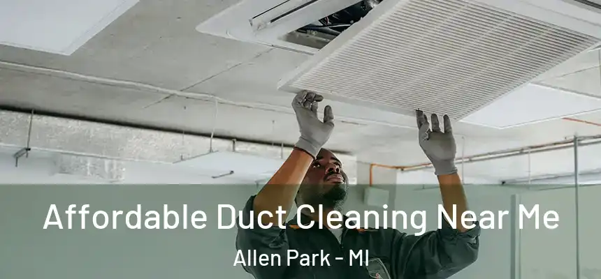 Affordable Duct Cleaning Near Me Allen Park - MI