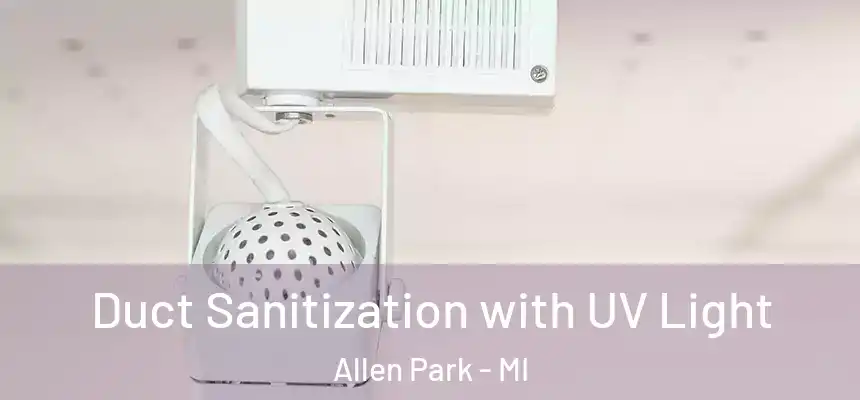  Duct Sanitization with UV Light Allen Park - MI